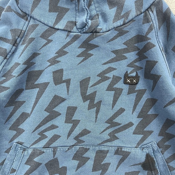 Lot of 2 Munster Special Issue Joker Zip Hoody Kids 7 Dual Color Cotton Fleece - Picture 16 of 16